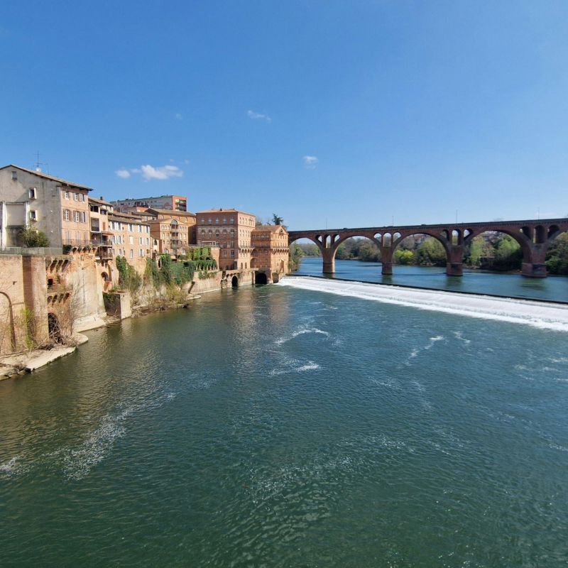 Pont-Vieux d’Albi et panorama sur la ville