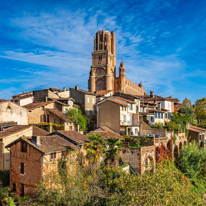 Week-end romantique à Albi et dans le Tarn